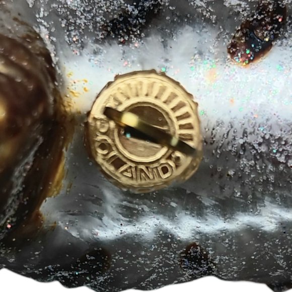 Impuls Yorshire Terrier Christmas Ornament Blown Glass Handpainted - Picture 12 of 12